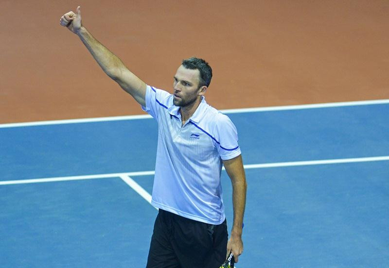 Karlovic dismissed Dimitrov in the opening round Zagreb Indoors