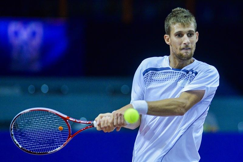 Klizan came back from set and break down Zagreb Indoors