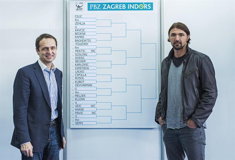 Karlovic draws Dimitrov in first round Zagreb Indoors